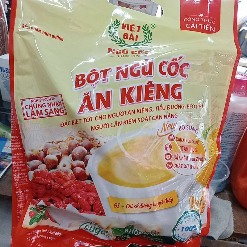Bột ngũ cốc ăn kiêng 600g