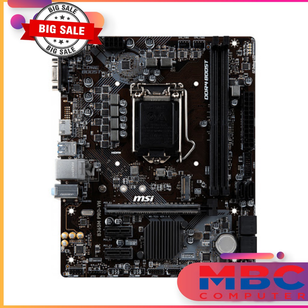 Bo Mạch Chủ Mainboard MSI B365M PRO-VH 1151v2