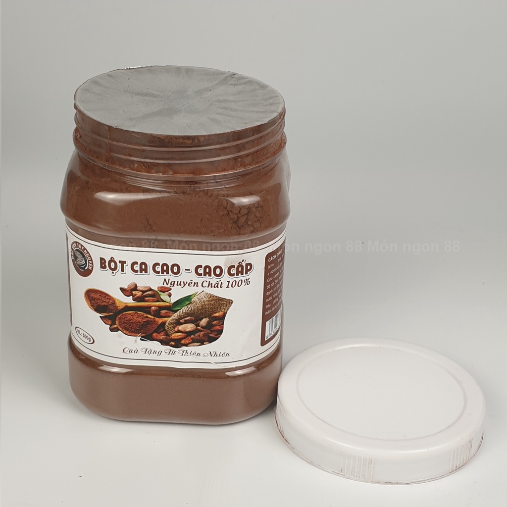 Bột cacao nguyên chất 500g daklak hàng loại 1 thơm ngon bổ dưỡng