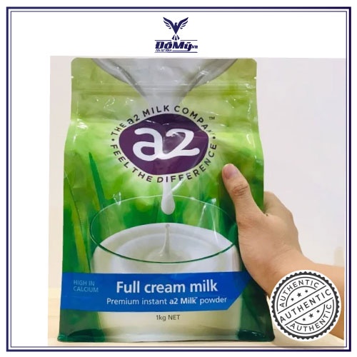 Sữa tươi A2 dạng bột nguyên kem – Full Cream 1kg của Úc.