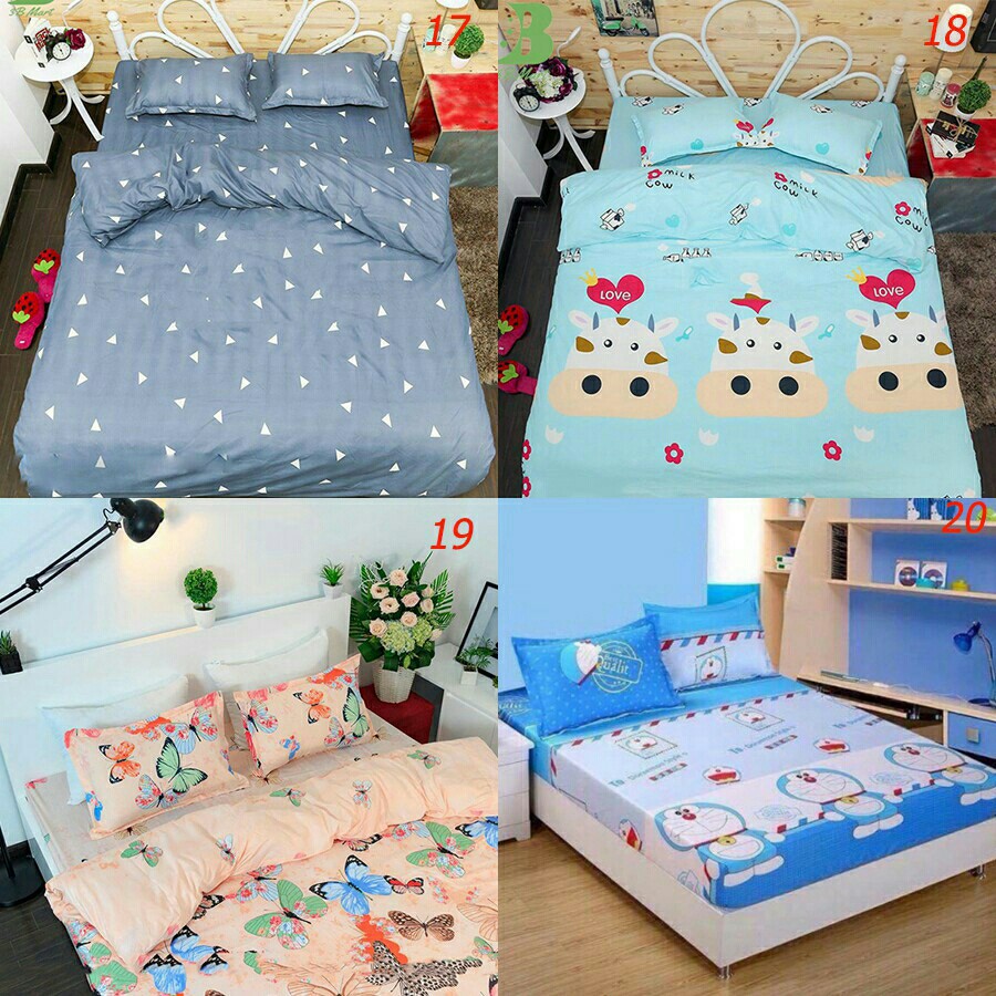 Xả kho Bộ ga gối POLY 1m8*2m