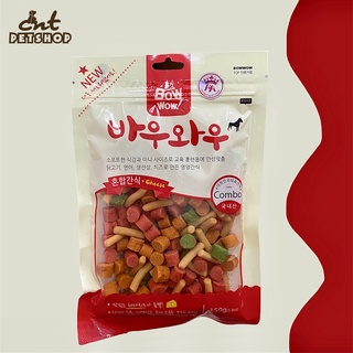Snack dinh dưỡng Bánh thưởng cho chó BOW WOW hỗn hợp 150g