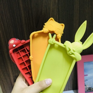 Ốp iphone 4 , Ốp thú dẻo iphone 4 / 4s cute