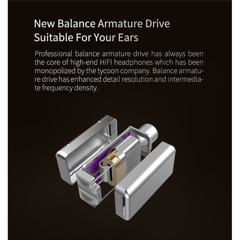 KZ ES3 Hybrid Dynamic And Balanced Armature Earphone In Ear HIFI DJStereo Headset Suitable Bluetooth