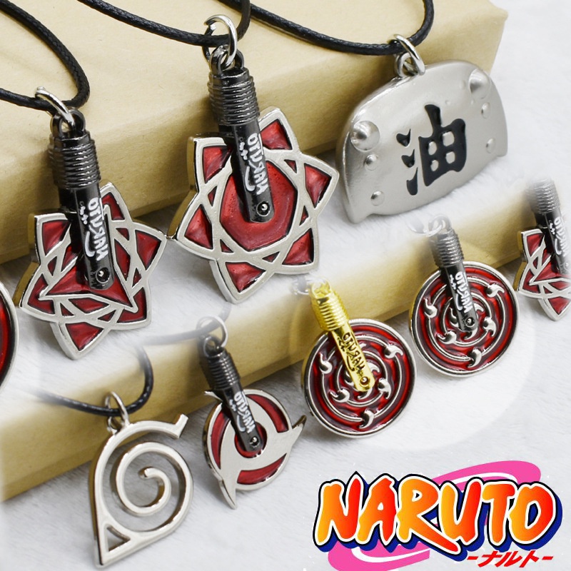 Vòng cổ Mặt Nhẫn Phong Cách Naruto Akatsuki