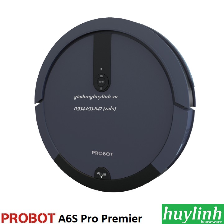 [Mã ELHAMS5 giảm 6% đơn 300K] Robot hút bụi lau nhà Probot Nelson A6S Pro Premier 2019 - Wifi