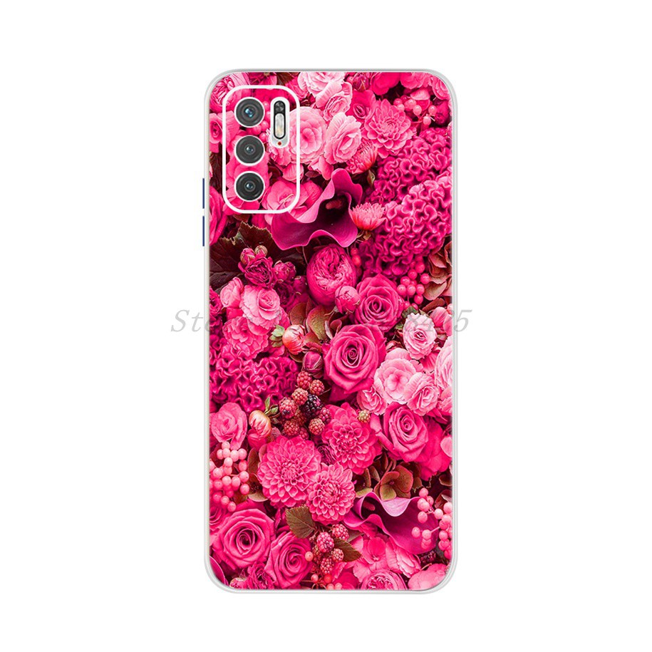 Ốp Điện Thoại Mềm In Hình Bướm Xanh Dương Dễ Thương Cho Xiaomi Redmi Note 10 Note 10 4g 5g Note10 2021