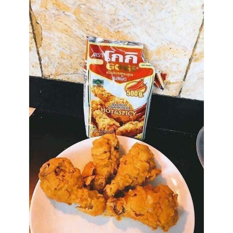 BỘT CHIÊN GÀ KFC - HẢI SẢN GOGI Túi 500 gram Thái Lan - hàng có sẵn