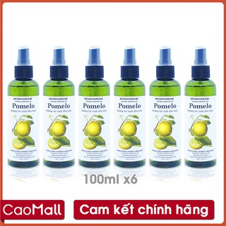 [CaoMALL] - Bộ 6 chai Tinh Dầu Bưởi Pomelo giúp giảm rụng tóc,kích thích mọc tóc 100ml x6
