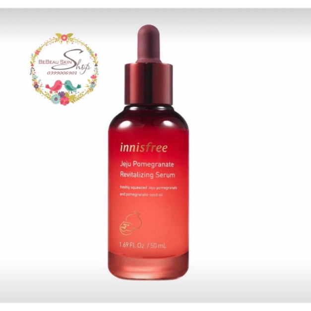 HOT CĂNG Tinh Chất Lựu Đỏ Innisfree giúp Sáng Da Chống Lão Hoá HOT CĂNG