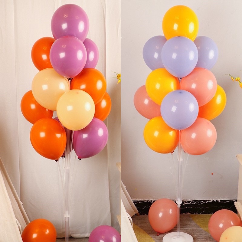 Trụ bóng bay 2 tầng cao 1,6 mét 19 nhánh trang trí sinh nhật đám cưới, khai trương, party