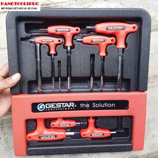 Bộ lục giác chữ t 7 chi tiết gestar 666-799