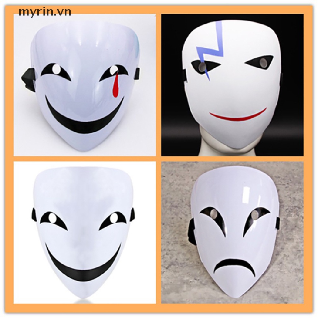 Mặt Nạ Hóa Trang Nhân Vật Hiruko Trắng Đen