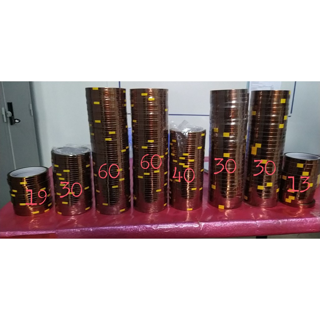 băng dính  PI chịu nhiệt 260 độ 5mm
