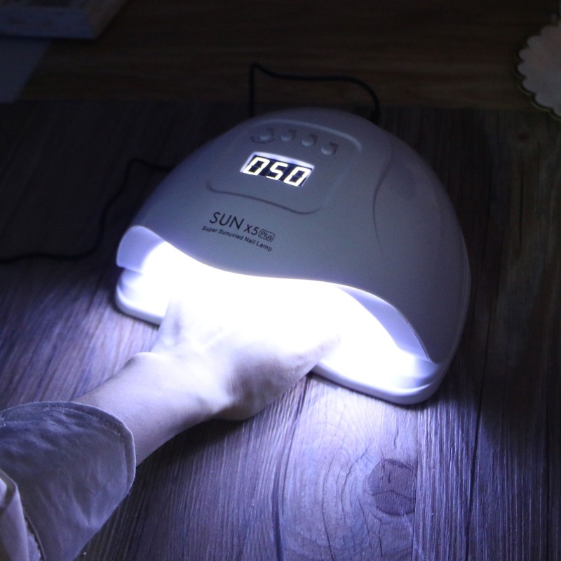 [Hàng mới về] Đèn sấy sơn móng tay UV 10mk 80w có thể cài đặt thời gian 10/30/60/99 giây