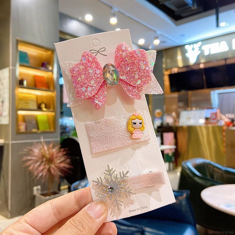 Kẹp Tóc Nơ Thiết Kế Đáng Yêu Dành Cho Bé Gái