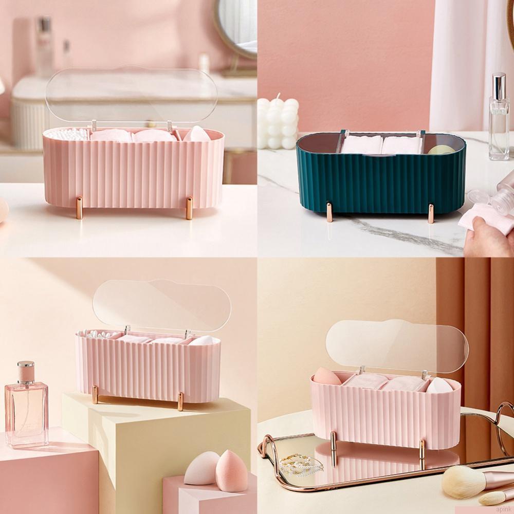 Hộp Đựng Bông Tẩy Trang Bằng Cotton Kèm Vỏ Bọc Tiện Lợi
