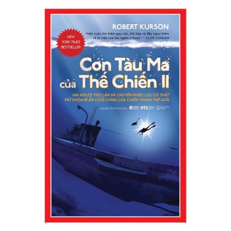 Sách - Shadow Divers – Con tàu ma của Thế Chiến II [AlphaBooks]