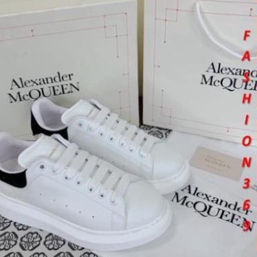 Giày MC queen nam, nữ dây trắng gót đen form chuẩn ôm chân giúp tăng chiều cao nhẹ