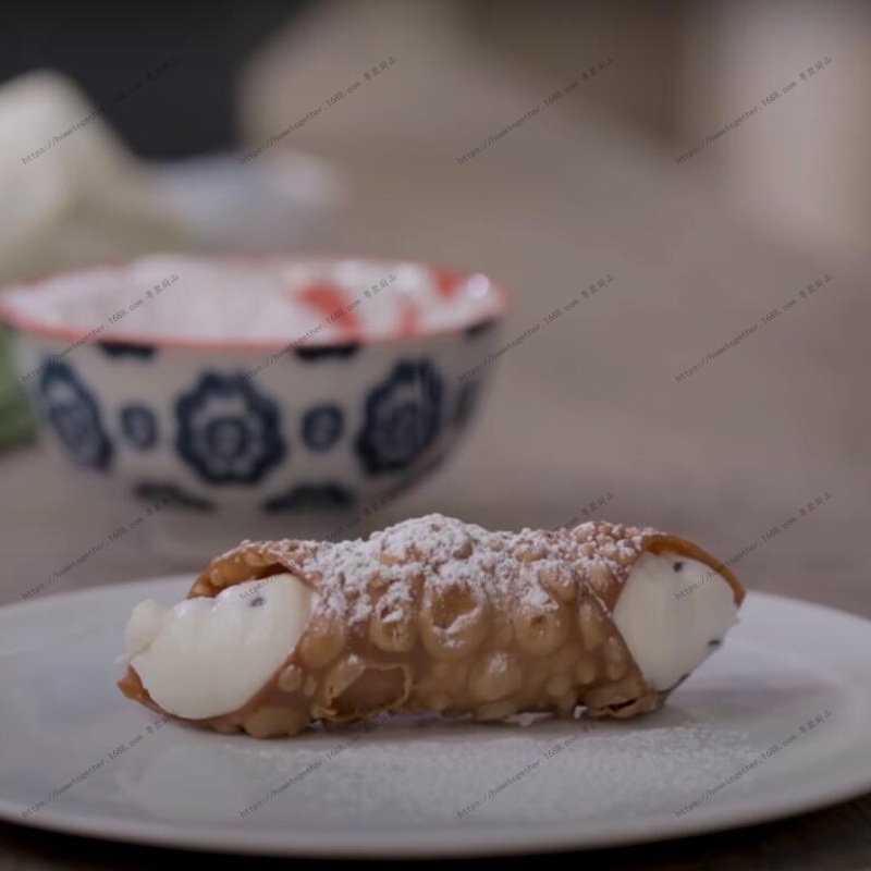 Set 6 ống làm bánh sừng bò bằng thép không gỉ