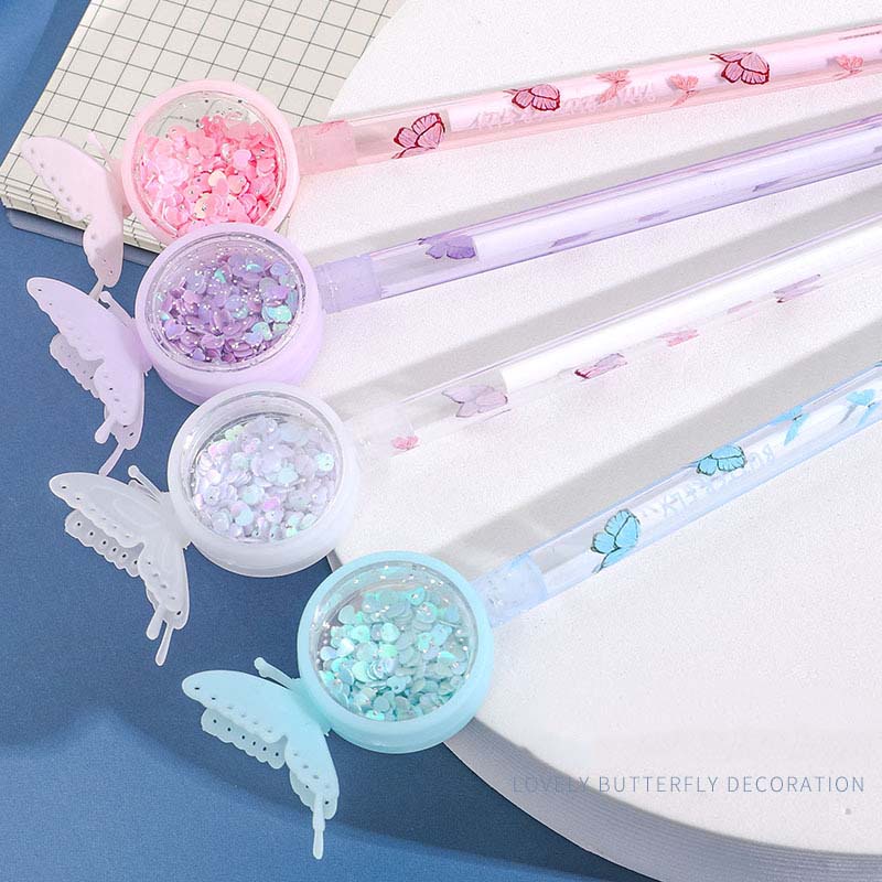Bút gel mực đen nhiều mẫu cute dễ thương cho học sinh sinh viên - VPPBG30