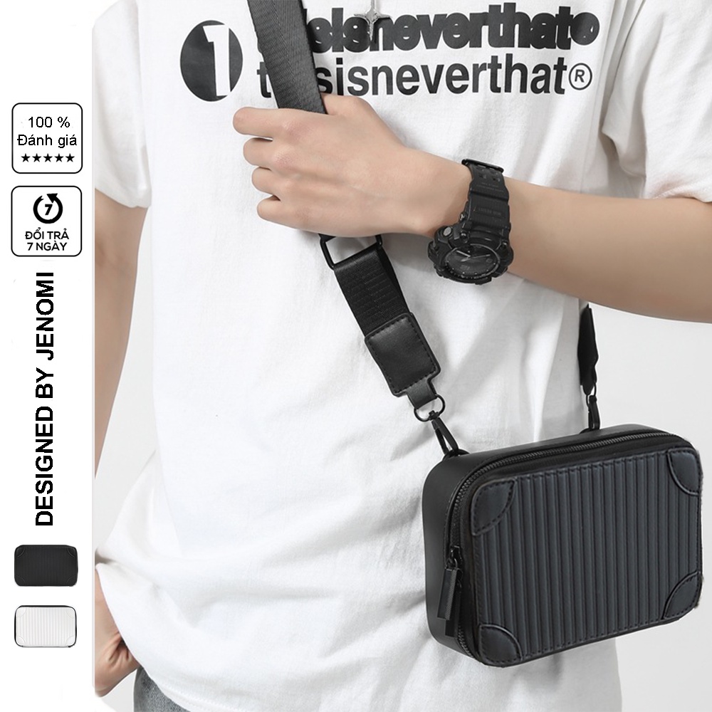 Túi Đeo Chéo Nam Thời Trang Slingbag Sành Điệu, Túi Xách Nam Đẹp Chất Liệu Bền Bỉ
