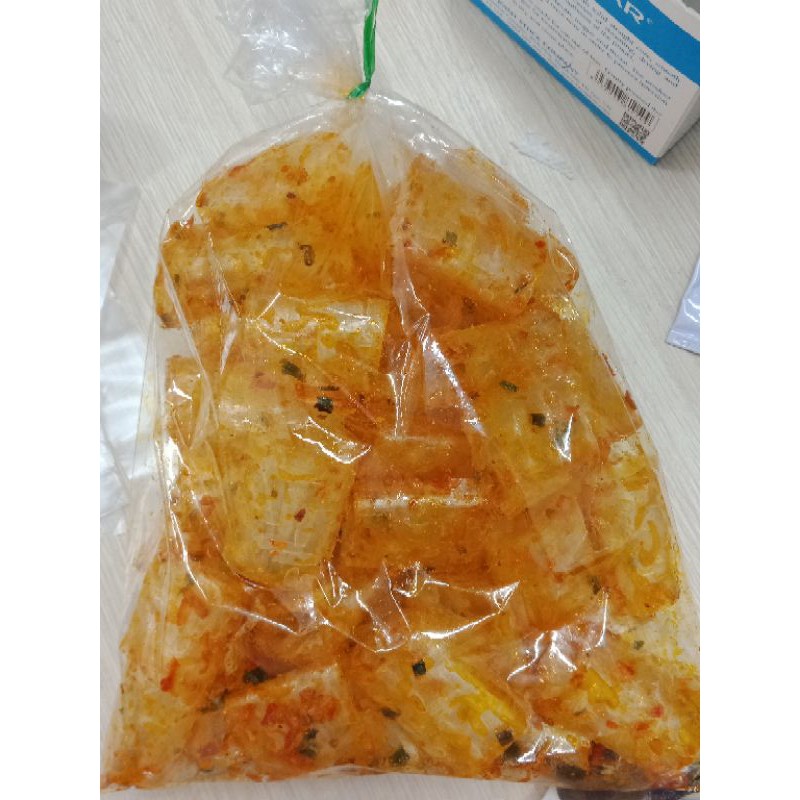 Bánh tráng trộn cuộn tép