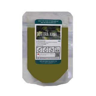 1KG Bột trà xanh đắp mặt Organic - Handmade - B002.005c