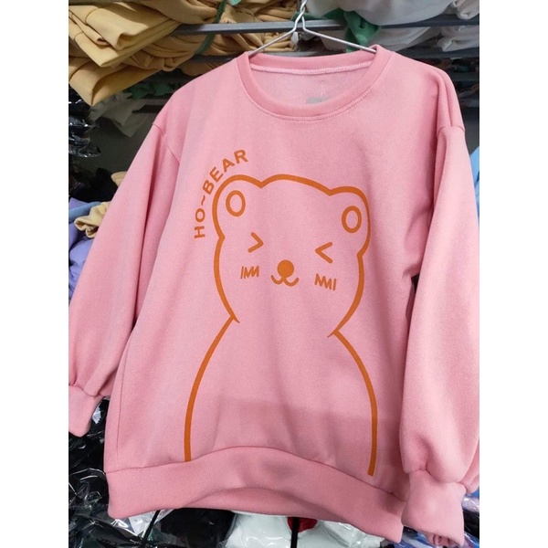 Áo Sweater Hình Gấu Bear