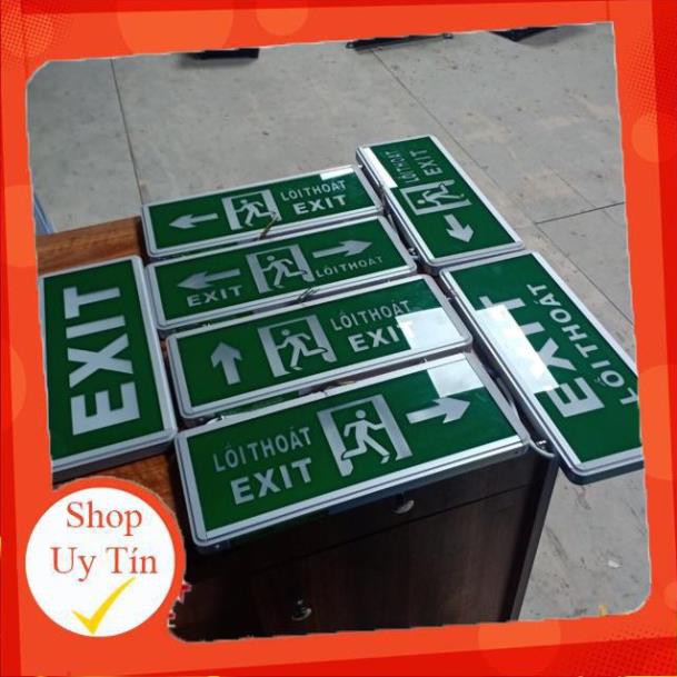 Đèn Led EXIT Đèn Thoát Hiểm 1 mặt Và 2 Mặt- Rẽ Trái,Phải 🍀🍀CAM KẾT CHẤT LƯỢNG SẢN PHẨM VÀ DỊCH VỤ TỐT NHẤT:🍀🍀