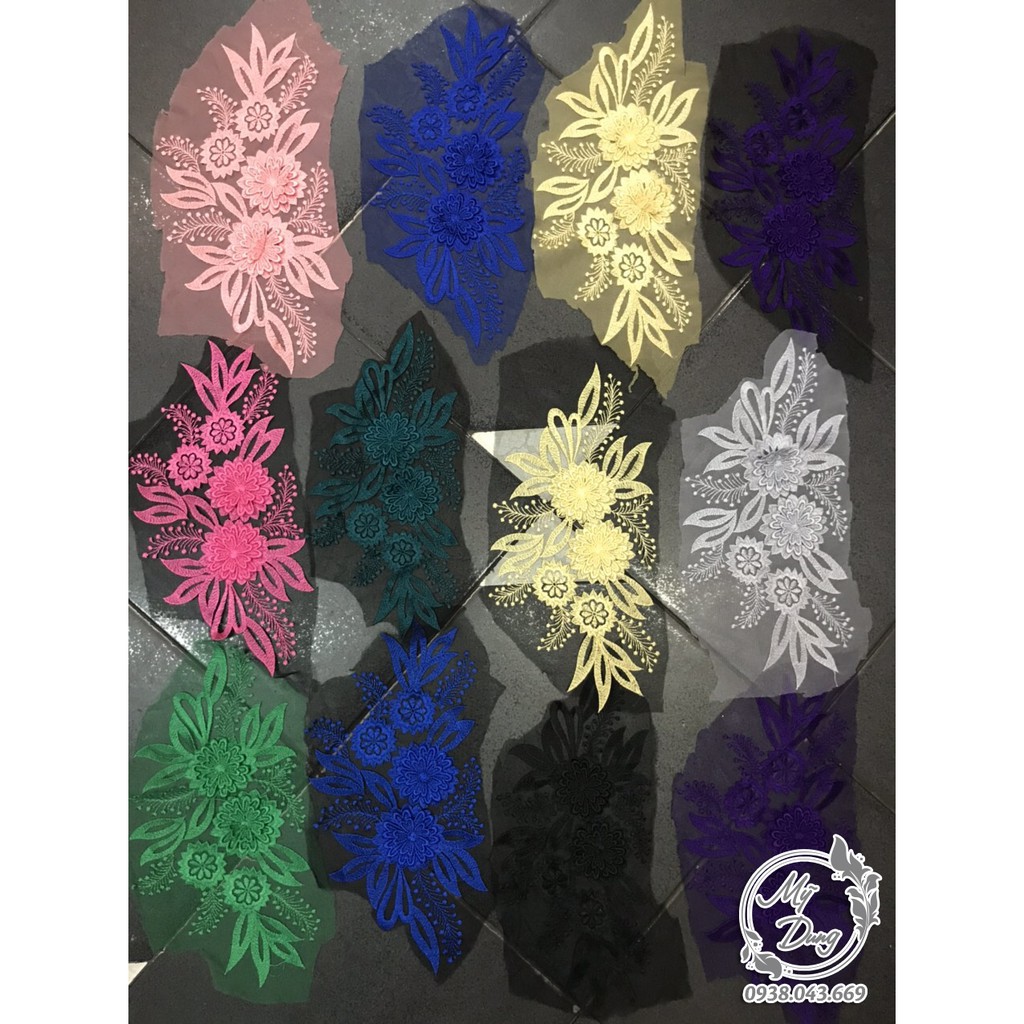 [Đủ màu] Combo 4 Bông lưới 3D (nhiều màu lựa chọn) - MS 859437