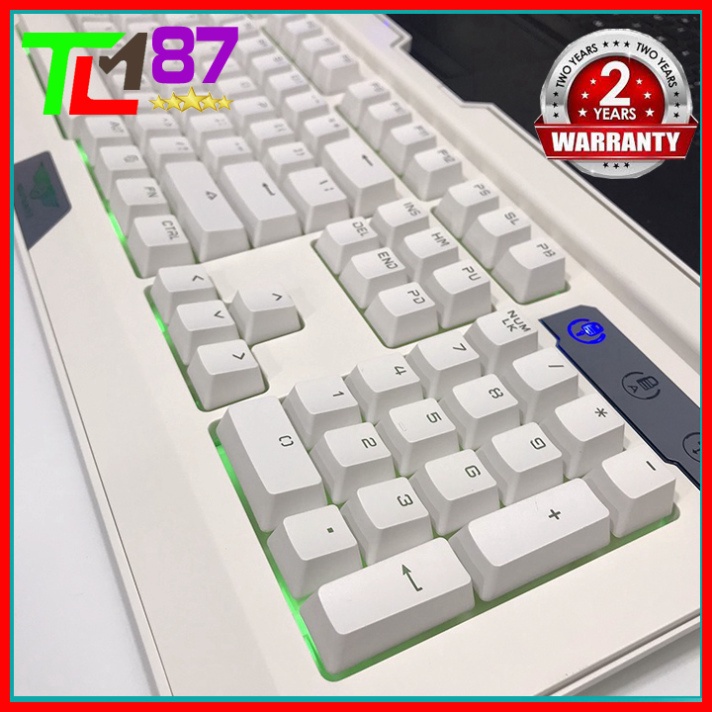 Bàn Phím Máy Vi Tính Laptop Chơi Game NEWMEN GM100 Đèn LED 7 Màu - Bàn phím Cơ Keyboard Gaming Có Dây