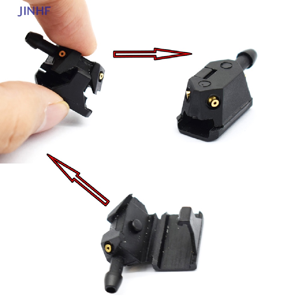 1 / 2 Vòi Phun Nước Rửa Kính Chắn Gió Xe Hơi 8-9mm JINHF