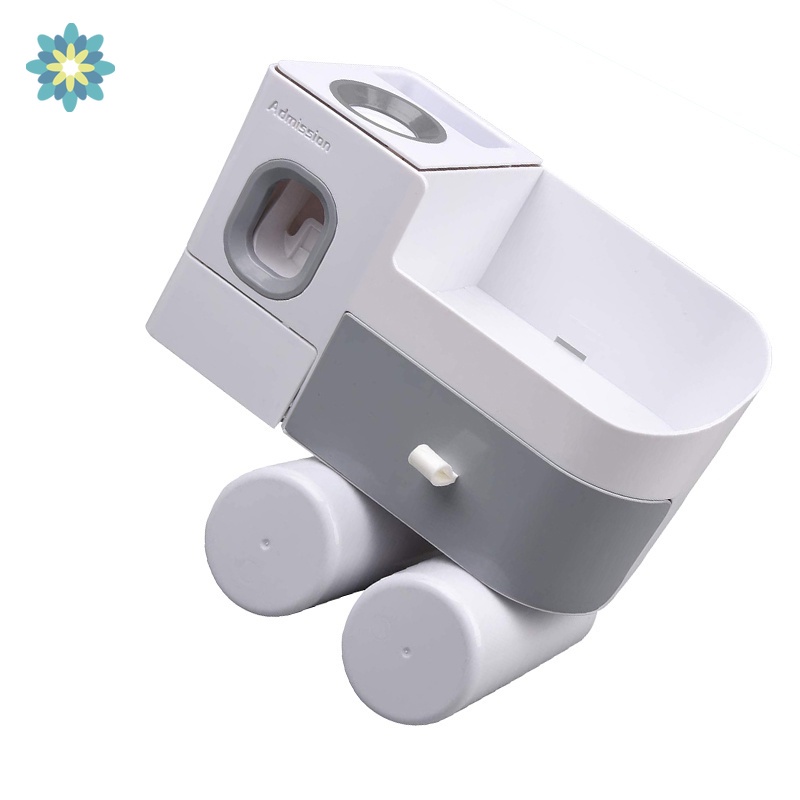 Dụng Cụ Lấy Kem Đánh Răng Tự Động Gắn Tường Tiện Dụng Cho Phòng Tắm