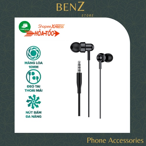 Tai nghe có dây, chơi game gaming cho Xiaomi Oppo Samsung chính hãng 🍏 6 Vivo laptop pc Robot RE20 In ear BenZ Stor