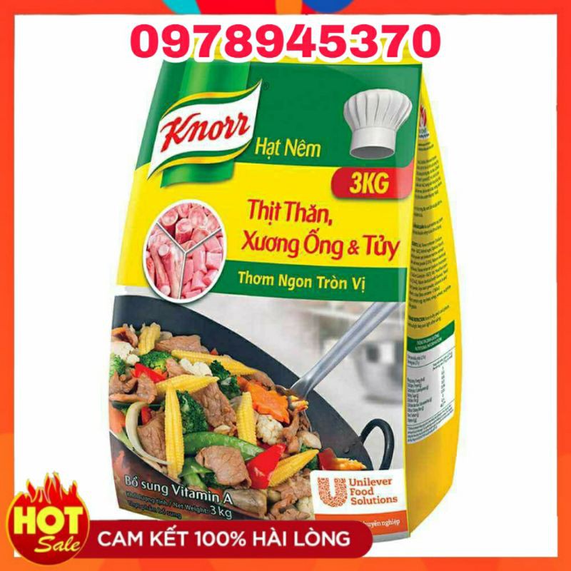 Hạt Nêm Konrr .Thịt Thăn Xương Ống & Tủy.(1,8kg -3kg)