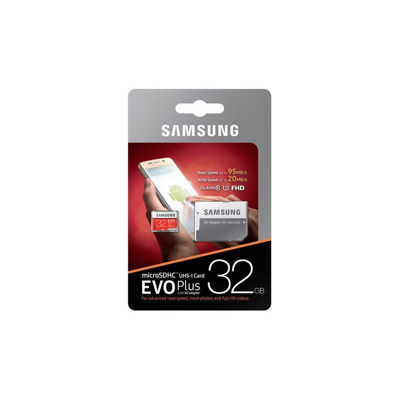 Thẻ Nhớ Samsung Evo Plus Microsd 32gb Class 10