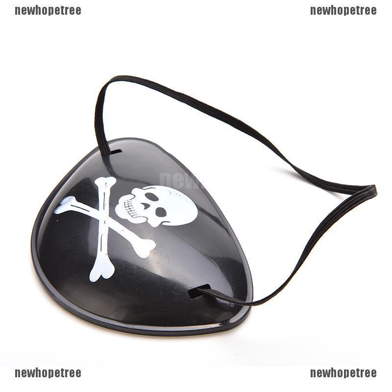 Dụng Cụ Trang Điểm Một Mắt Bằng Nhựa Cho Bé Hóa Trang Cướp Biển Halloween