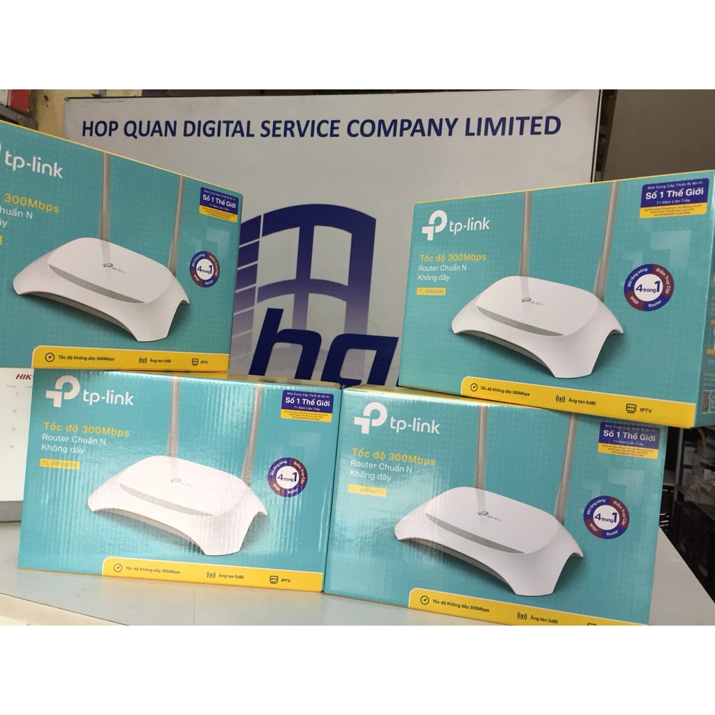 Router Bộ phát wifi TP-Link TL-WR840N Wireless N 300Mbps