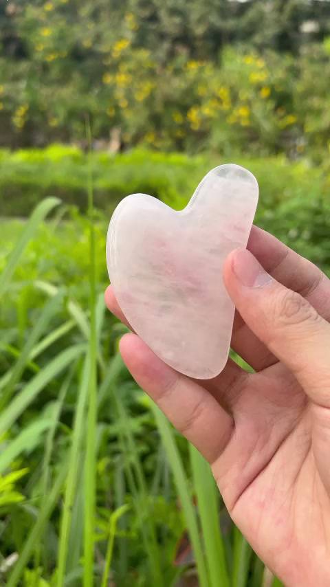 Đá Guasha Massage, Miếng đá massage Màu Hồng | BigBuy360 - bigbuy360.vn