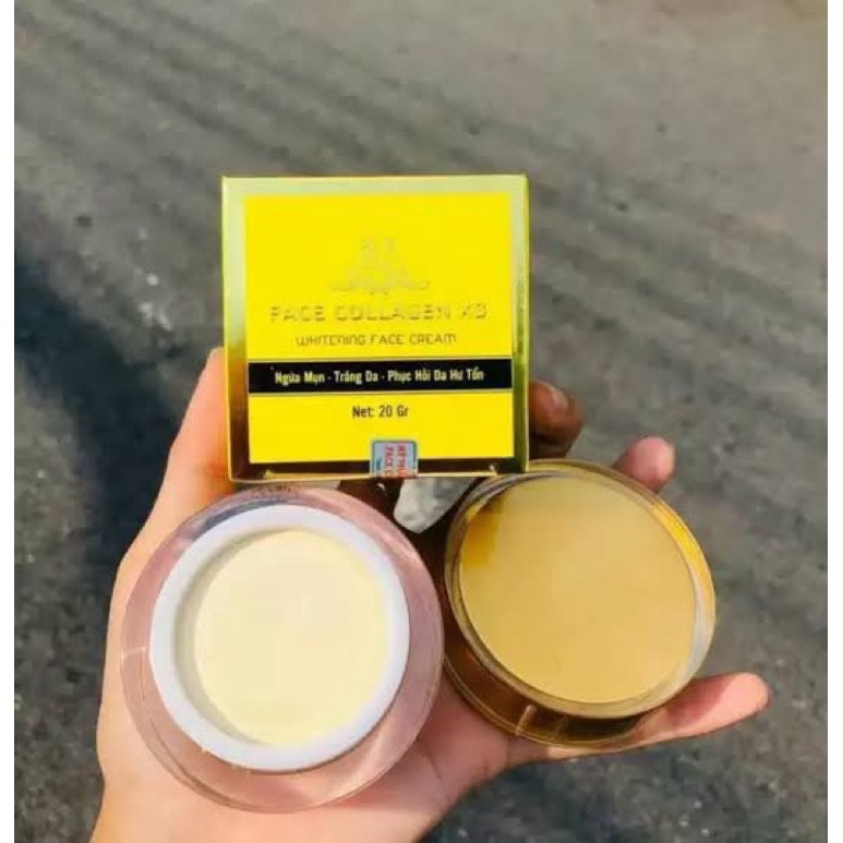 Kem Face X3 Collagen hộp 20gr