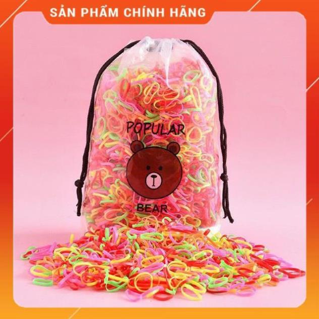 Túi 2000 Chun Cột Tóc Size Nhí Cho Bé