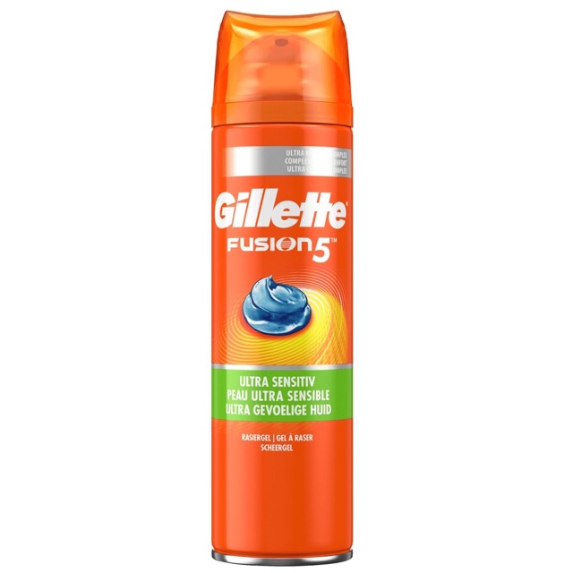 Kem cạo râu siêu nhạy cảm Gillette Fusion 5 dành cho nam