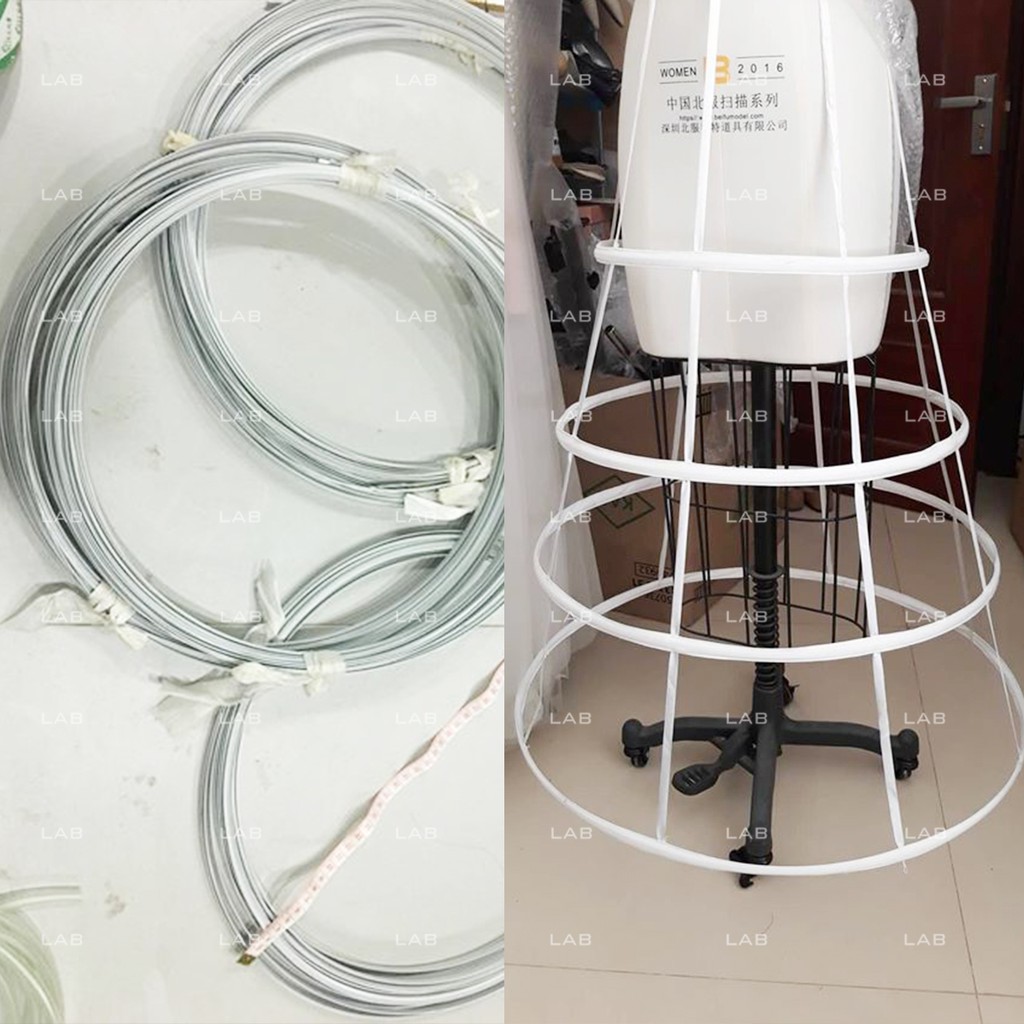 Mối nối gọng tùng thép làm đầm cưới, đồ dạ hội (m) #0211
