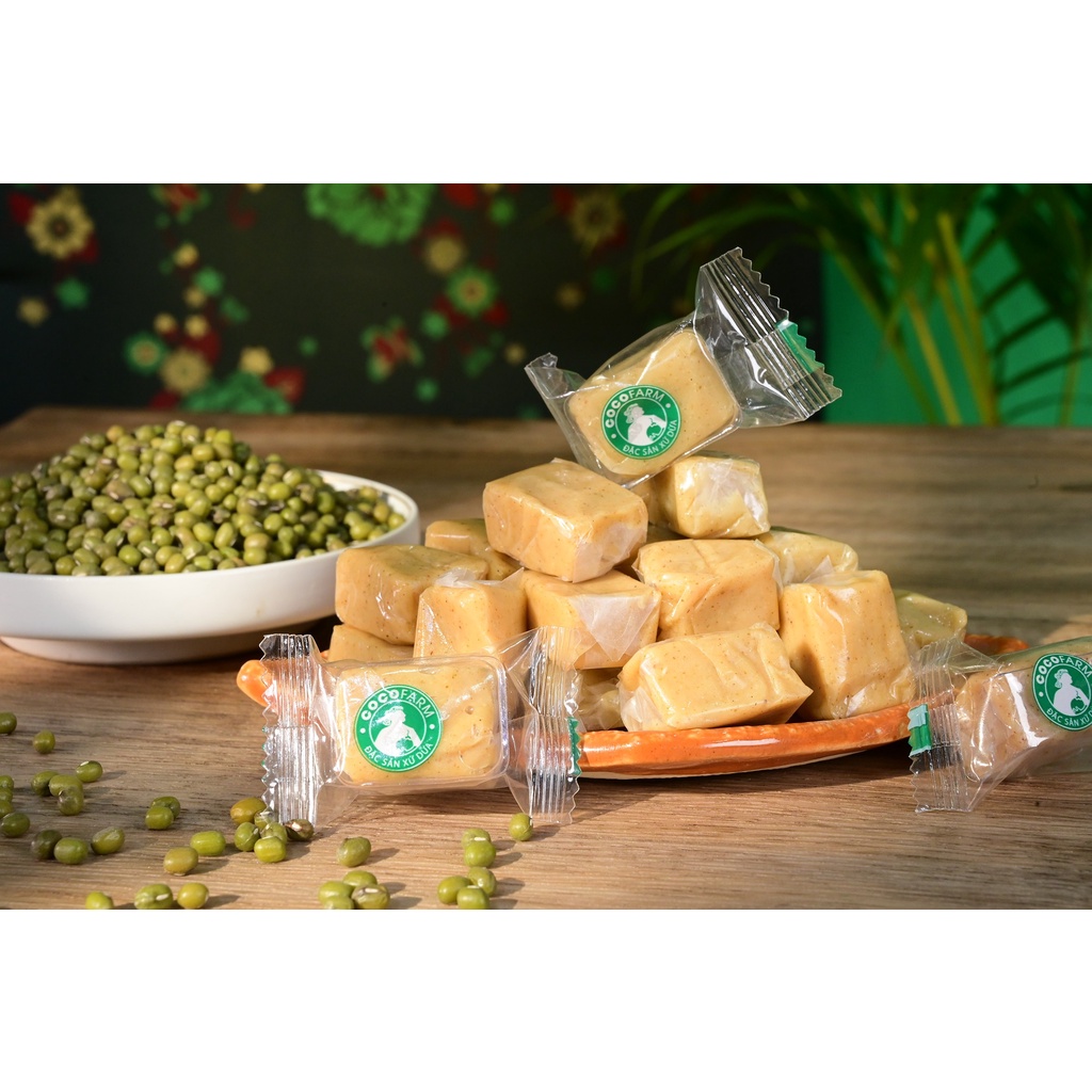 Kẹo dừa đậu xanh Cocofarm