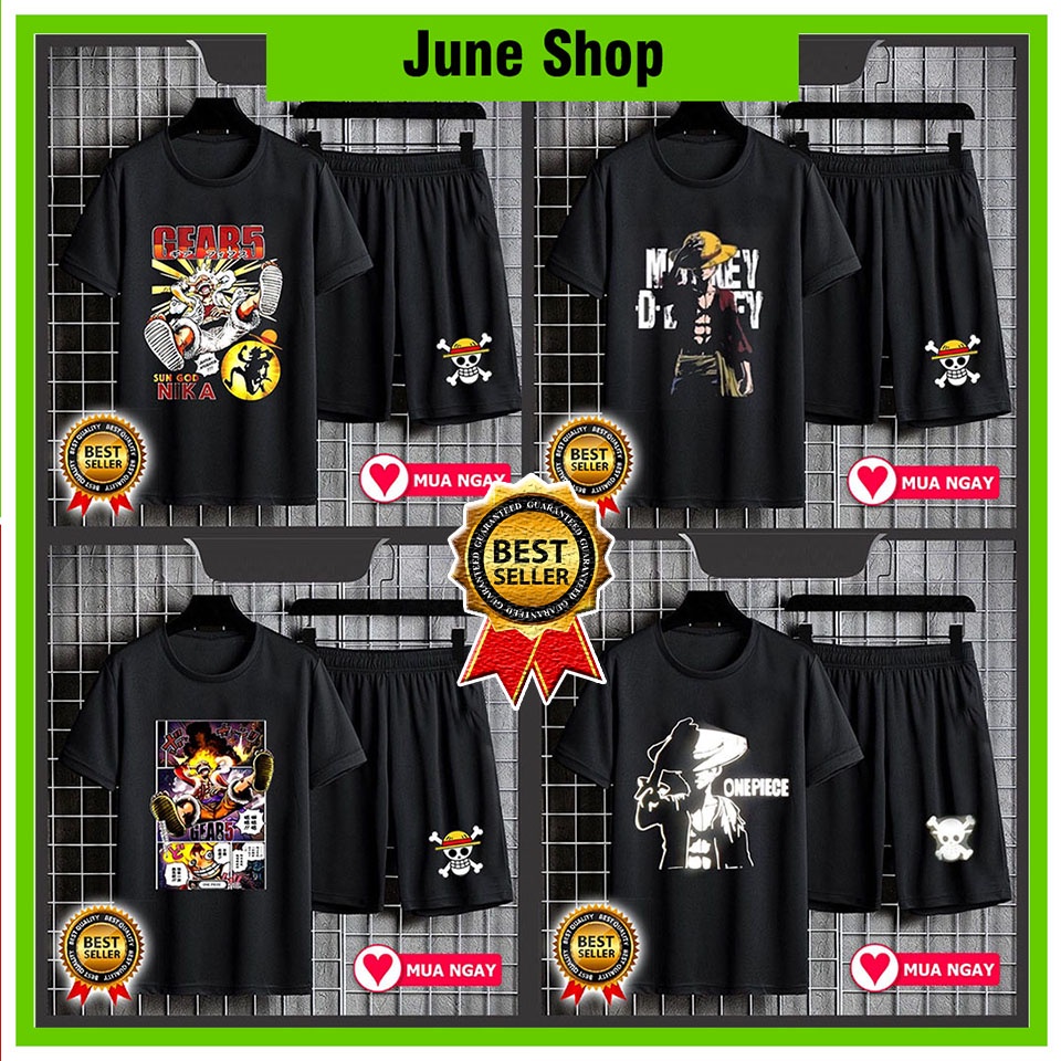 BST Quần Áo One Piece mẫu mới bán chạy nhất - Áo Anime in hình Luffy Gear 5 cực đẹp giá rẻ