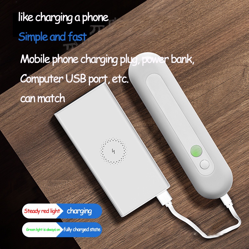 Thanh Đèn Led Từ Tính Không Dây Cảm Ứng Thông Minh Có Thể Sạc Lại Dành Cho Tủ Quần Áo