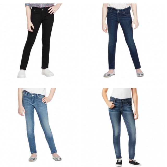 Quần Jeans Thun Ôm Bé 5 đến 16 tuổi Skinny0724