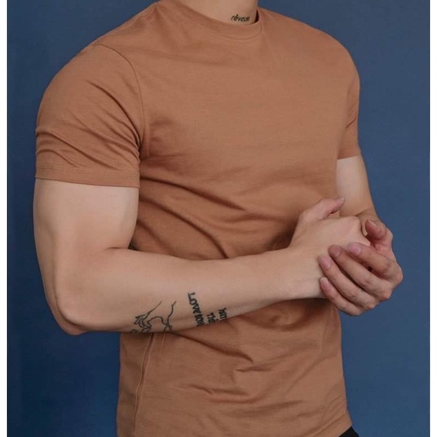 Áo Thun Nam Trơn Vải Cotton Cao Cấp | BigBuy360 - bigbuy360.vn