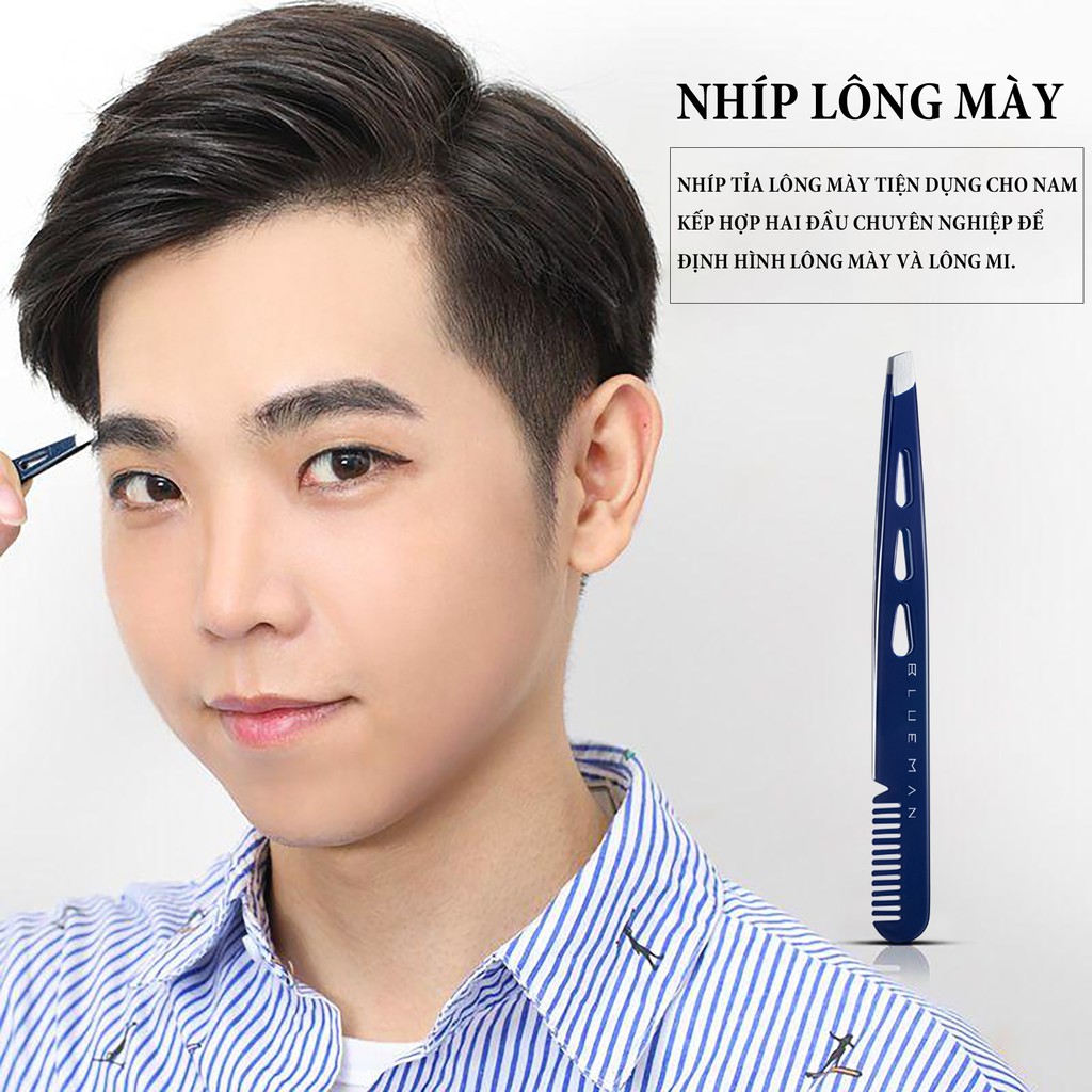 Nhíp Nhổ Lông Mày Kim Loại Cao Cấp BLUEMAN ZL15020454